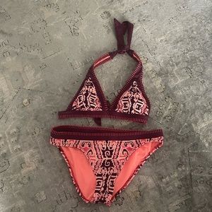 Gibson Latimer Pink and Red Bikini